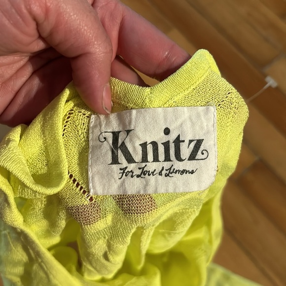 For love and lemon Joni neon dress with back cutouts - Picture 4 of 6